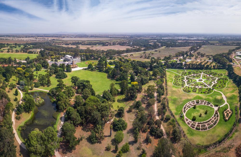 View of Werribee Park Precinct